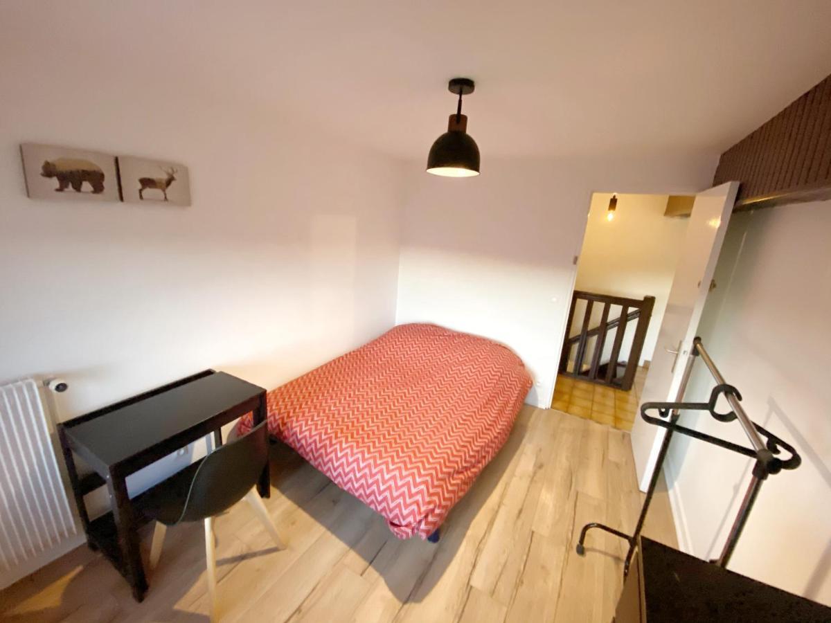 014 Chic & Cosy Grand Appart Duplex 76M2 Wifi Smart Tv Netflix Et Vue Panoramique Saint-Etienne  Exterior photo